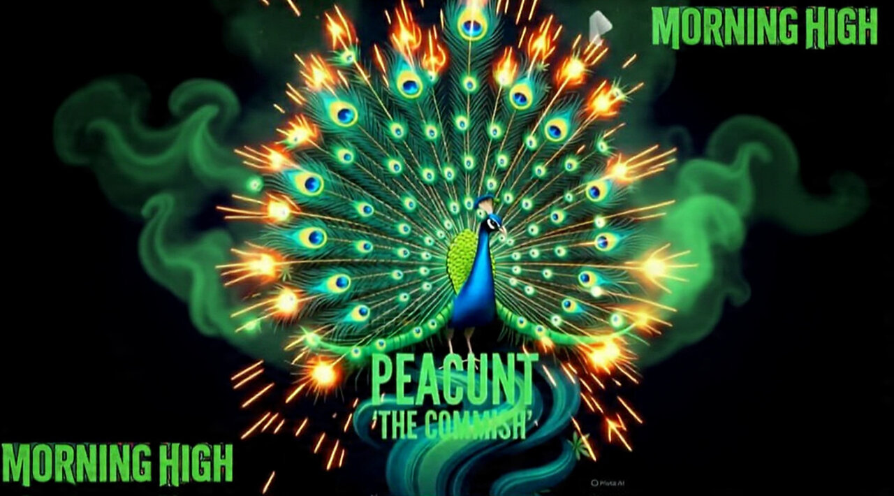 MORNING HIGH 🌞 MONDAY ☁️☁️🚬🤘🏻👀🦚