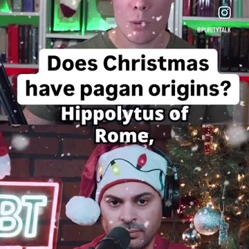 Does Christmas have pagan origins? #pagan