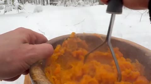 Bal Kabaklı Çörek ❄️ 🎃 Cooking delicious pumpkin donut