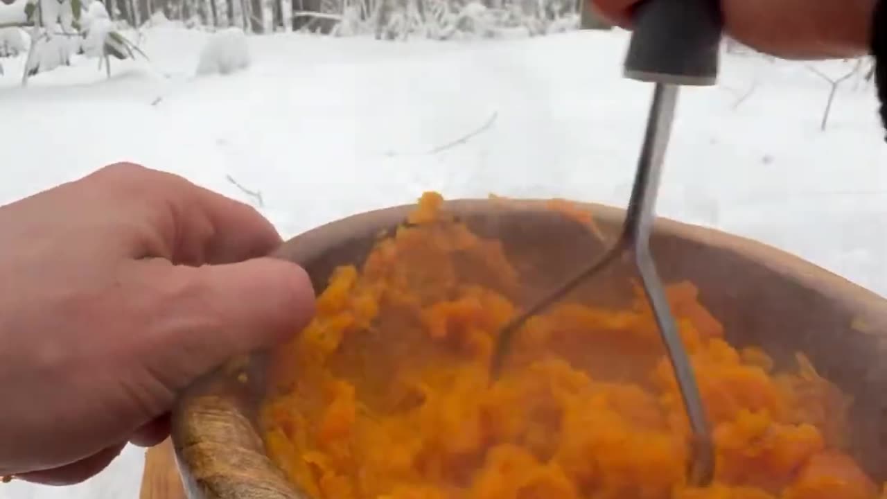 Bal Kabaklı Çörek ❄️ 🎃 Cooking delicious pumpkin donut