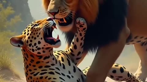 Cheetah vs Wild Animals (Lion, Tiger, Black Panther)