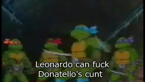 Cunting Hero Turtles - Fake Subtitles by Electricdonkey 