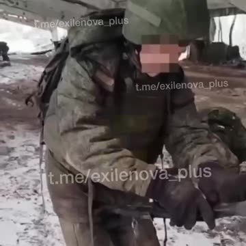Elderly Russian Soldier with the Callsign "Biden"
