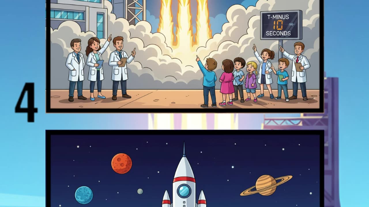 Explore Space 🌌 | Spot the Differences Challenge