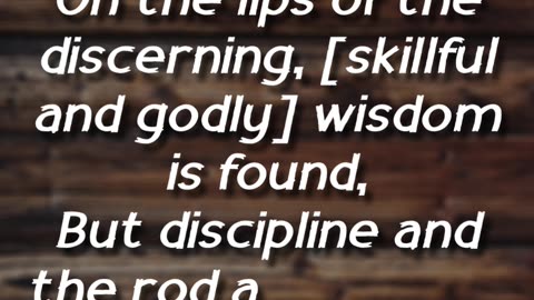 Proverbs 10:13-14 | The Power of Words: What Separates the Wise from Fools