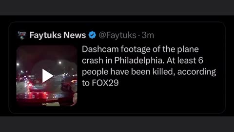 Medical Plane Carrying Pediatric Patient Crashed On Philadelphia Street