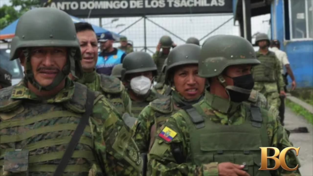 10 killed, at least 2 decapitated, in Ecuador prison riot just days after deadly jailbreak
