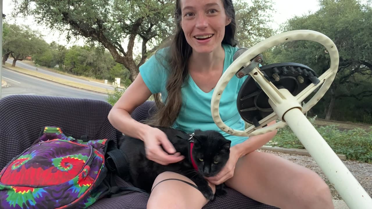 Going Places, Doing Things :) Jzargo in the Golf Cart!