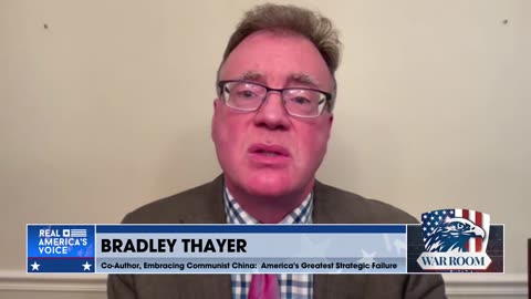 Bradley Thayer On Nvidia CEO Jensen Huang: What He's Trying To Do Is Justify The Theft Of Technology To Aid The Most Evil Regime On Earth