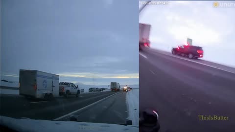 Stark County deputy almost gets hit during crash investigation of a previous roll-over crash