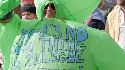 Strange and Disturbing Sights of the D.C. "No Kings" Protest