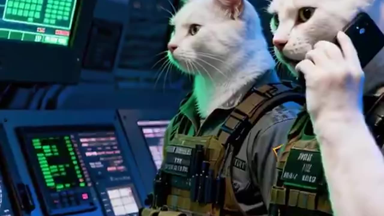 Trump bombing drug boats, but it's cats 🤣 MEME