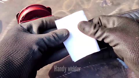 Few Know How to Weld a Strong Gate Wheel onto a Round Pipe.