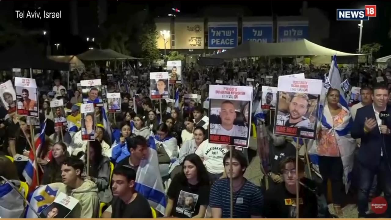 LIVE: Hostage Release Updates | Families Hold Vigil in Tel Aviv | Tension at Hostage Square