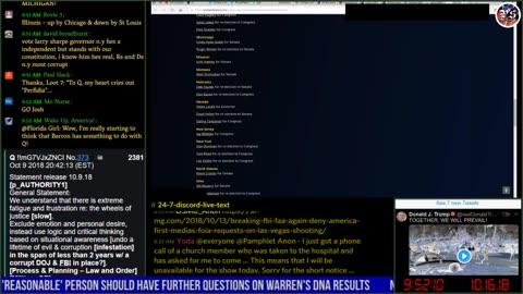 2018-10-16 0853 EDT - Elizabeth Pocahontas Warren ACTUALLY GOT A DNA TEST! 藍 - PATRIOTS' S...