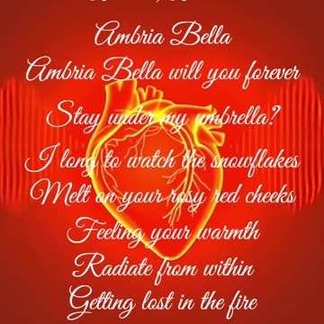 "Living For Love" Ambria Bella Short