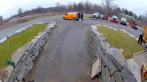 Security Camera Catches Clumsy Stumble