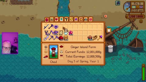 I Finally Fixed Willy's Boat! (Stardew Valley Ginger Island)