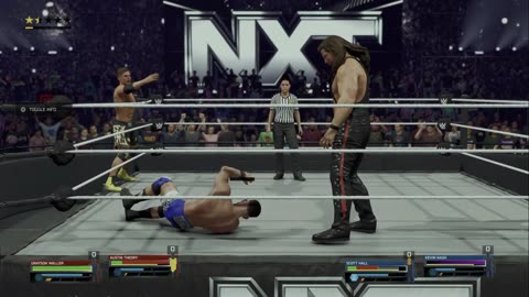wwe 2k25 43 universe mode Two on Two Tag Team