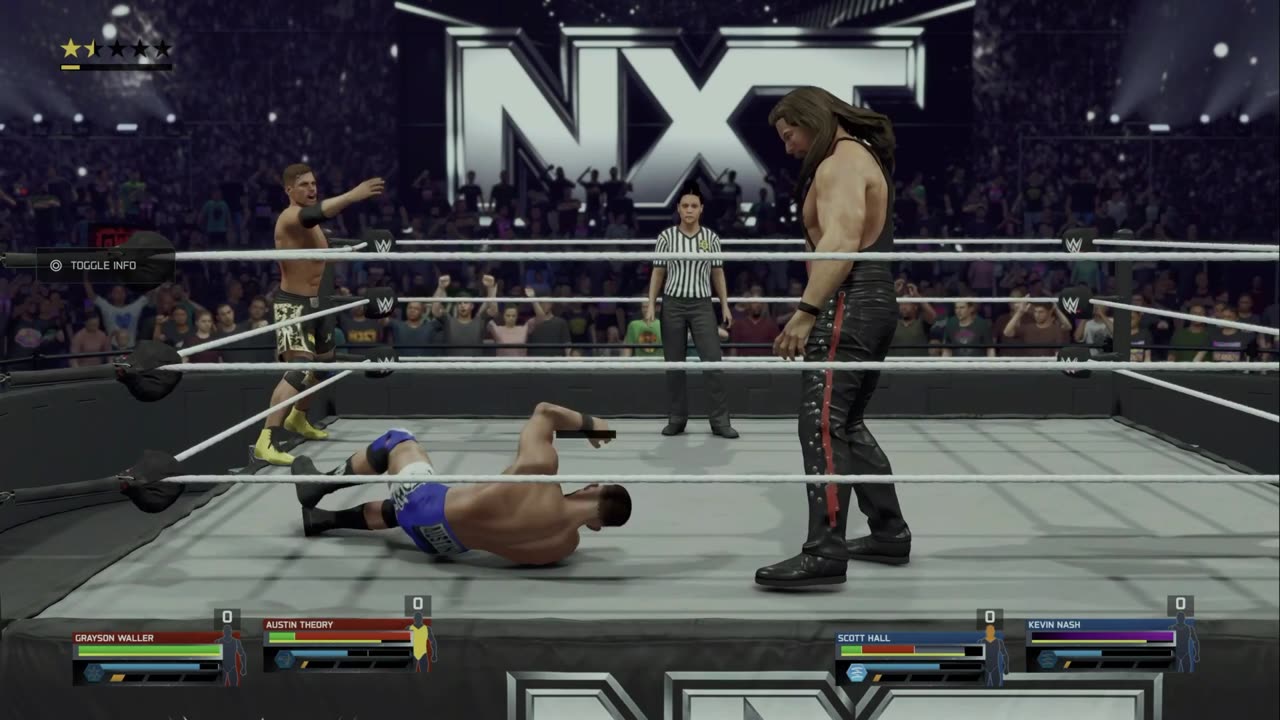 wwe 2k25 43 universe mode Two on Two Tag Team