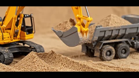 Construction site toy Play 2 #Shorts #RCCar #ToyCar #animation #RCChallenge #FunVideo #toys #hobby