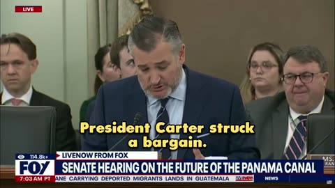 ⚡Sen. Cruz opens investigation into Panama's violation of the Canal Treaty