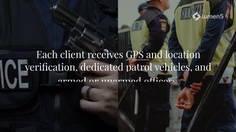 Residential Security Patrol by First Class Security