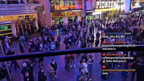🚦 LIVE 🎤 Las Vegas 🔴 LIVE 🎶 MUSIC PARTY 🌟 Fremont Street 🎸Come JOIN the FUN VIBES! #subscribe
