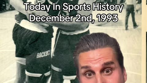 THE HISTORIC SPORTS MOMENT OF DECEMBER 2nd, 1993