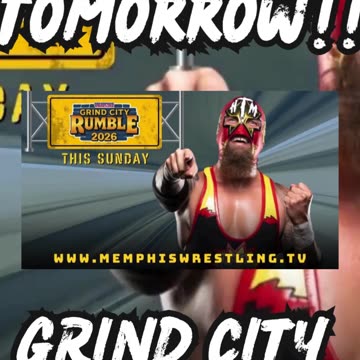 TOMORROW!! — The card is loaded for our annual Grind City Rumble!