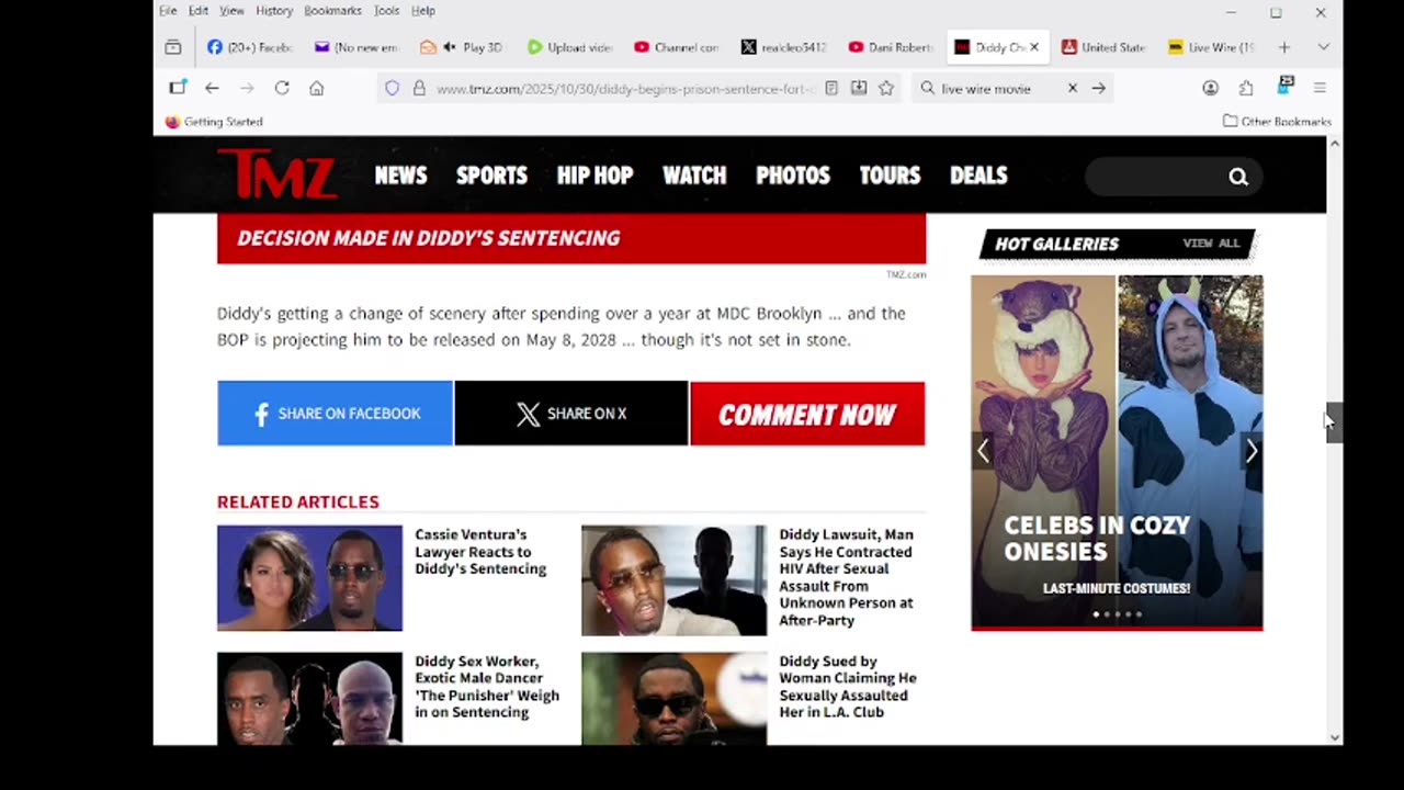 Diddy Checks in at FCI Fort Dix to Begin Prison Sentence