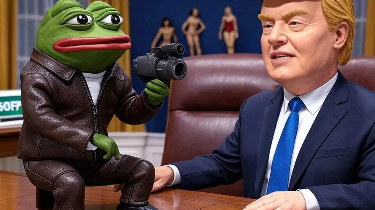 President Trump talking about OFPepe
