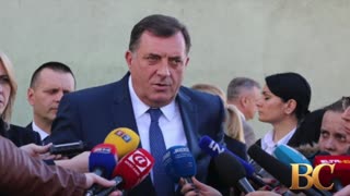 Bosnian Serb president Dodik sentenced for separatist actions