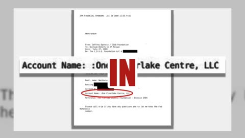 Fact Check: NO 'Baal' Bank Account In Jeffrey Epstein Bank Transfer Document To JP Morgan