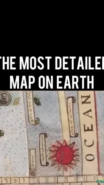 The most detailed map on earth!