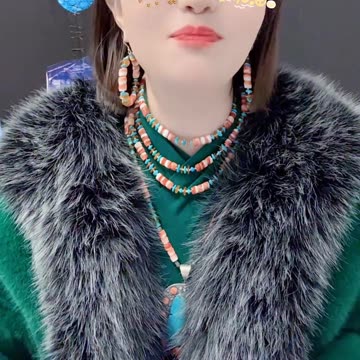 20251019-07 Natural Original Turquoise Plain Pendant Flat-Grain Shiny