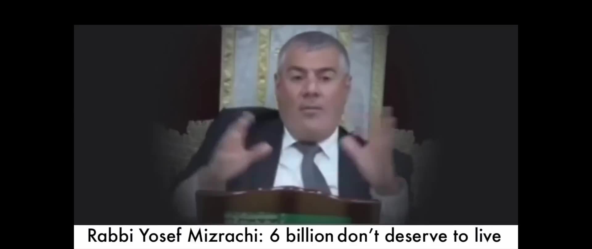 Rabbi Yosef Mizrachi: People who believe in JC DESERVE THE DEATH PENALTY