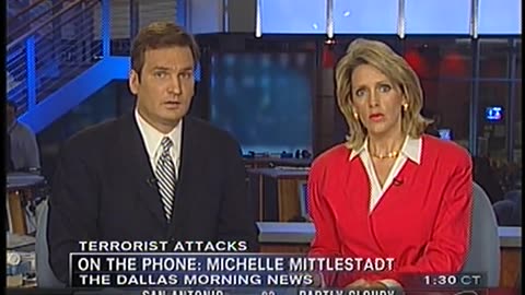 Texas Cable News TCN September 11, 2001 130pm-200pm CDT