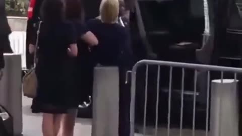 Remember when Hillary was chucked into a van like a side of beef