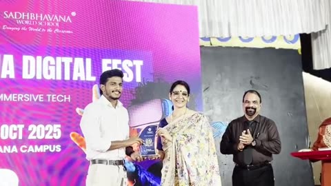 3rd Edition Digital Fest at Sadhbhavana World School | Cyber Square