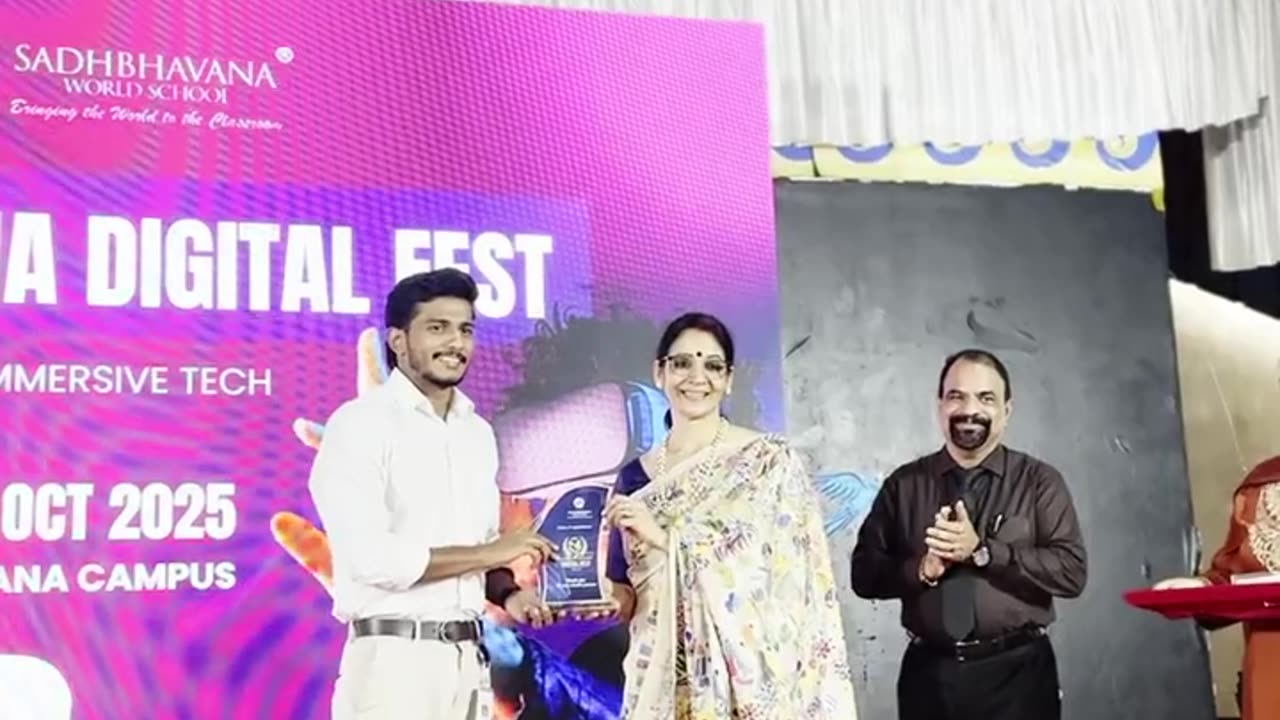 3rd Edition Digital Fest at Sadhbhavana World School | Cyber Square