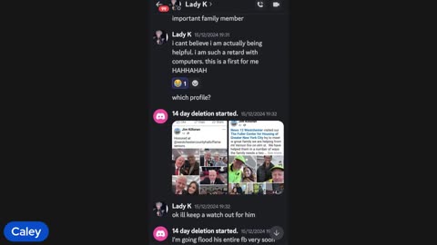 9.10.2025 - Caley- The Narrative 2.0 - Katie & Me doxxing (going real life)