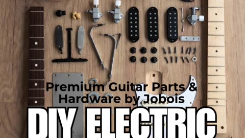 DIY Electric Guitar Kit Premium Guitar Parts & Hardware by Jobois