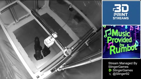 LIVE - Printing the Chrysler Building - Satisfying Print with Music