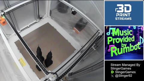 LIVE - Printing the Chrysler Building - Satisfying Print with Music