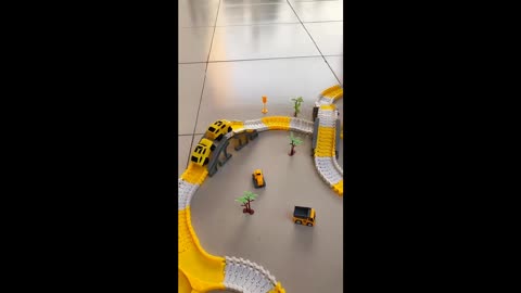 Eco-friendly toys for educational play Racing