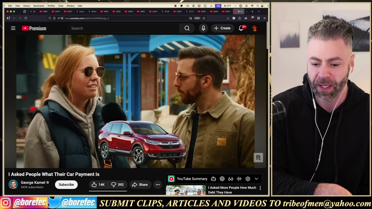 He Asks Americans What Their Car Payment Is