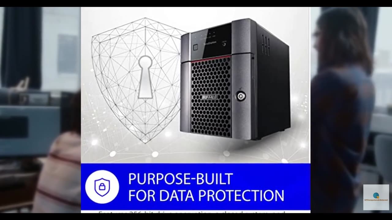 BUFFALO TeraStation Essentials 4-Bay Desktop NAS 8TB (4x2TB) with HDD Hard Drive