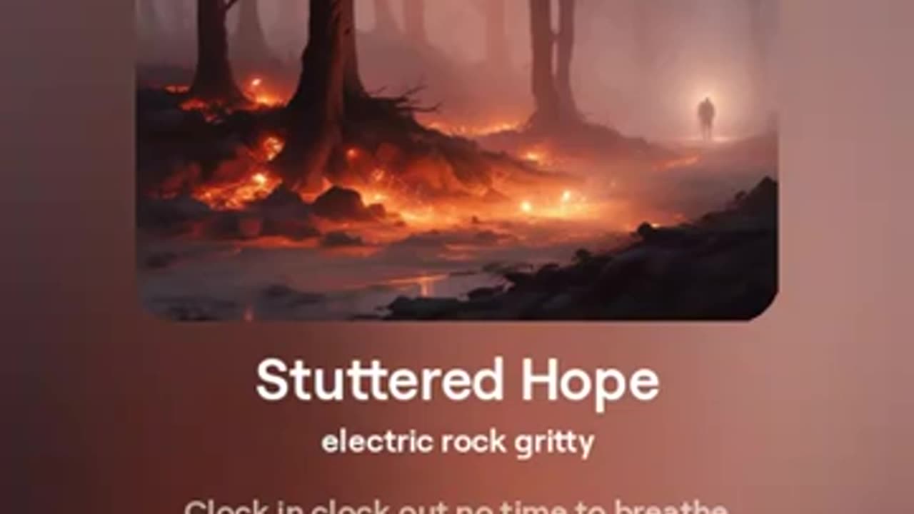 Stuttered Hope
