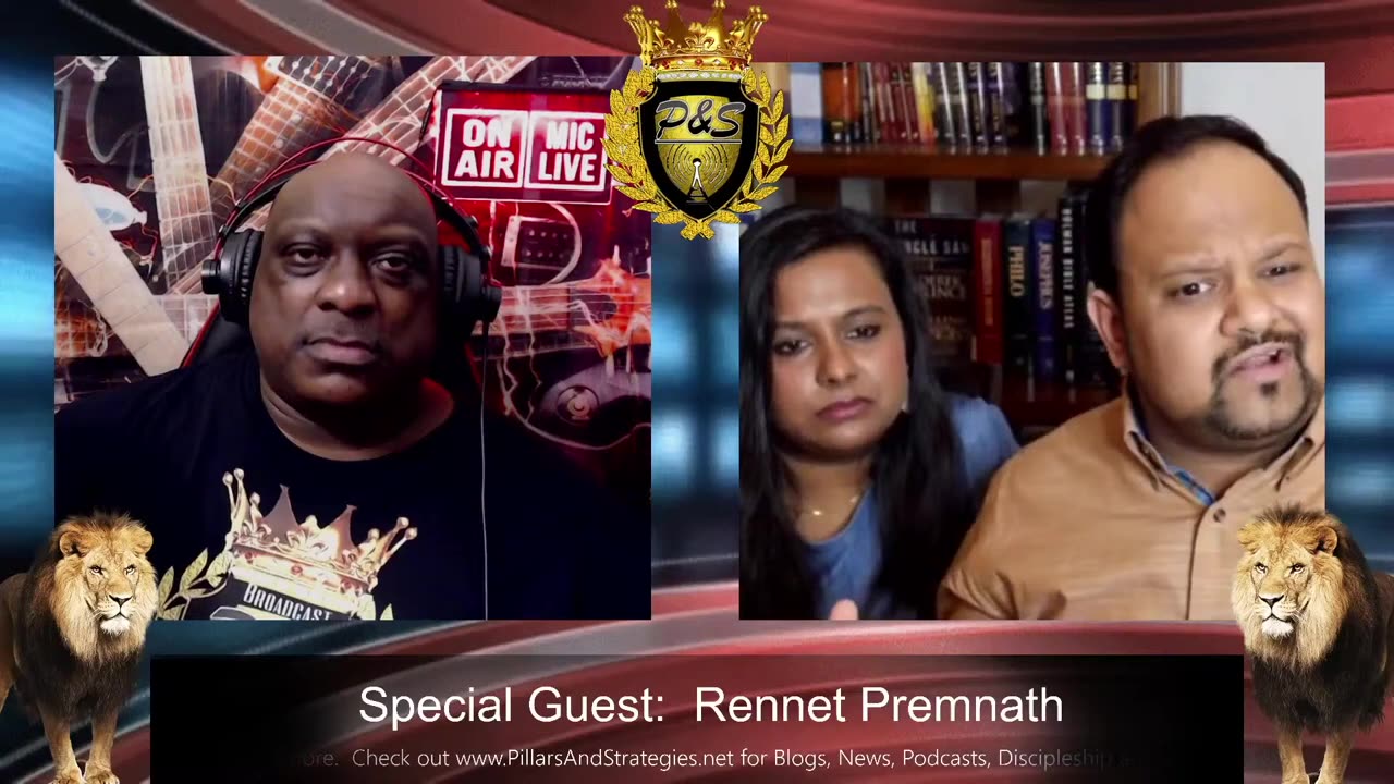 P&S Radio Broadcast interview with Rennet & Tabitha Premnath